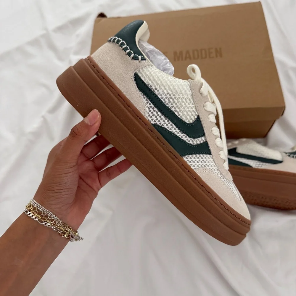 steve madden dodge platform sneakers - Picture 4 of 8